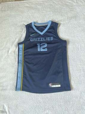 Nike Memphis Grizzlies Ja Morant #12 NBA 75th Anniversary Icon Edition Swingman